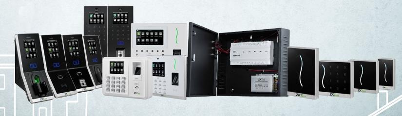 Access control and work time recording devices