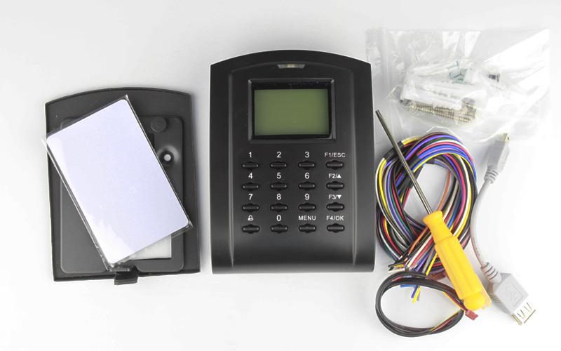 First steps with T&A - work time recorder with keyboard