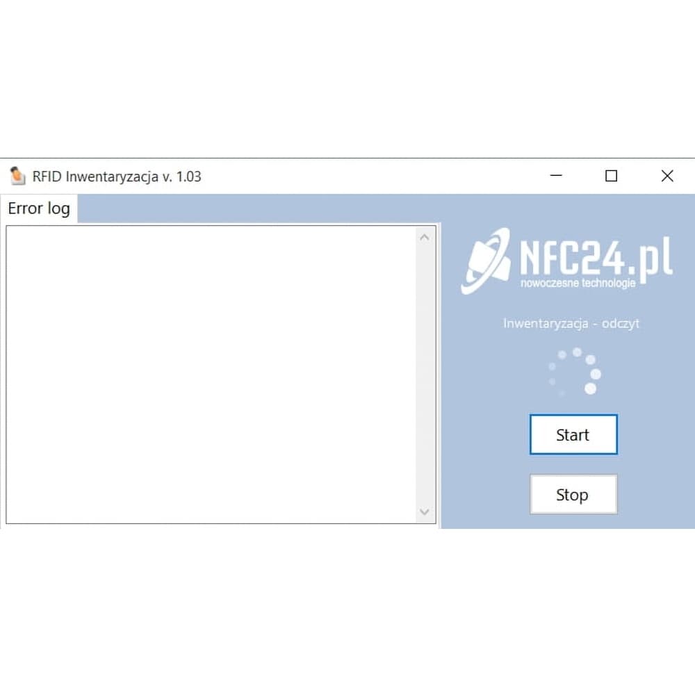 program do ewidencji sprzętu i towarów z zastosowaniem NFC
