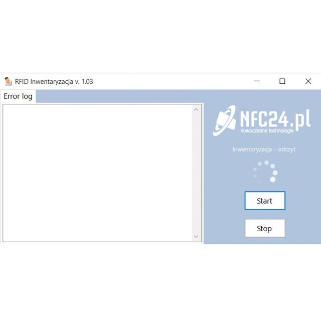 program for recording equipment and goods using NFC