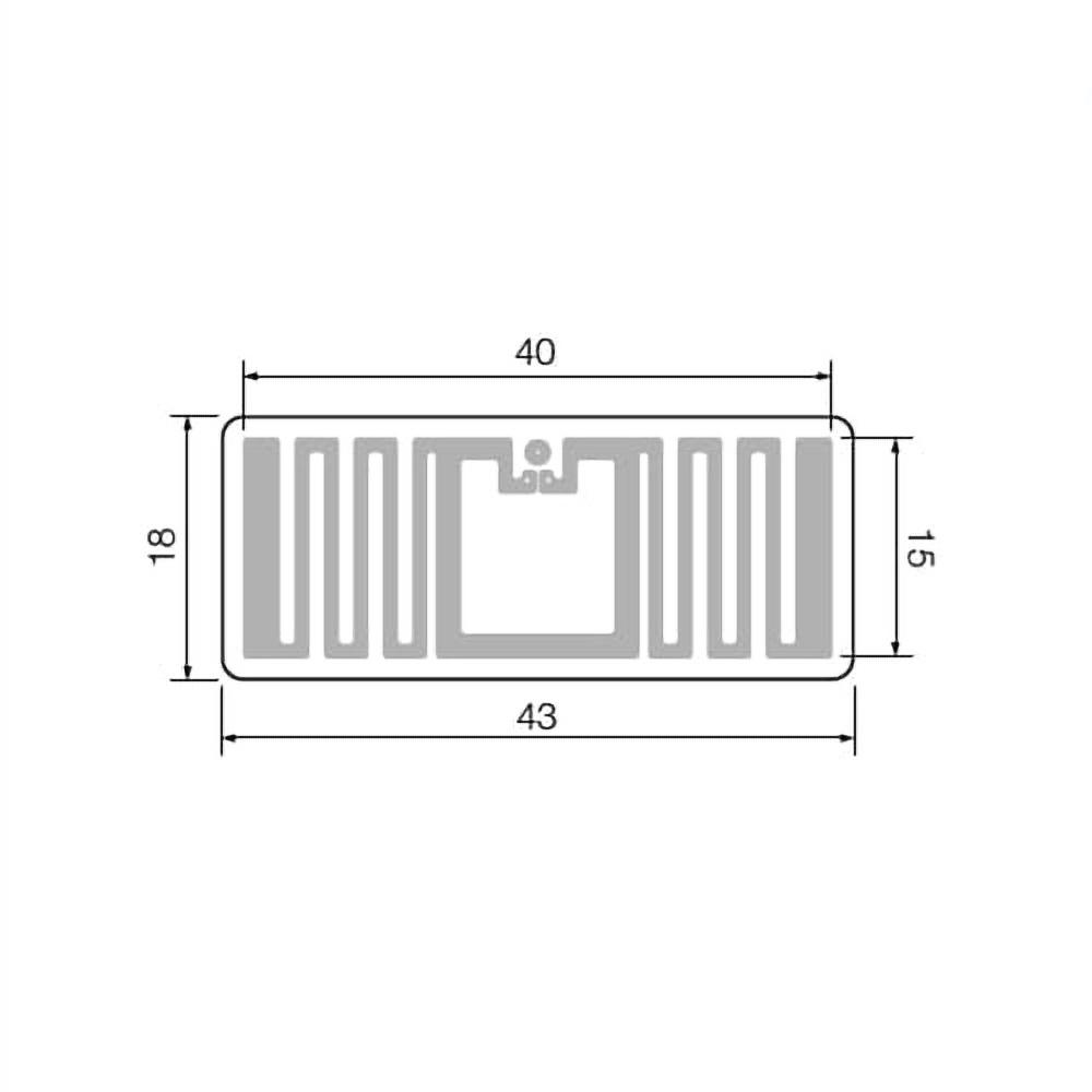 RFID UHF UCODE 9 tag