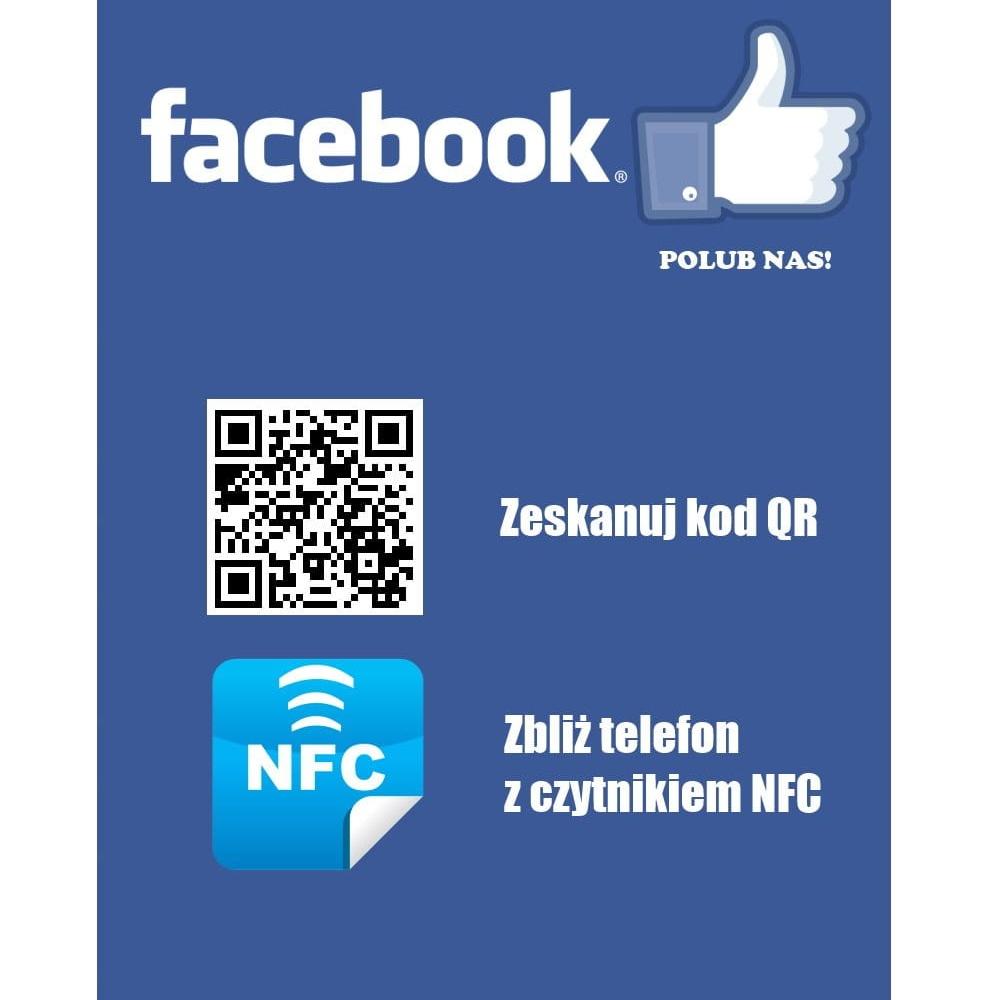 Interactive Facebook Poster Like Us