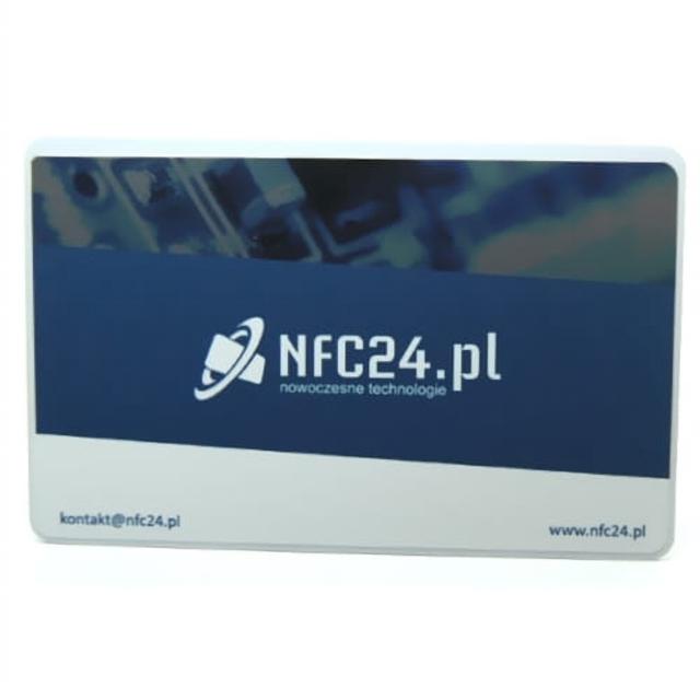 Inkjet card sticker