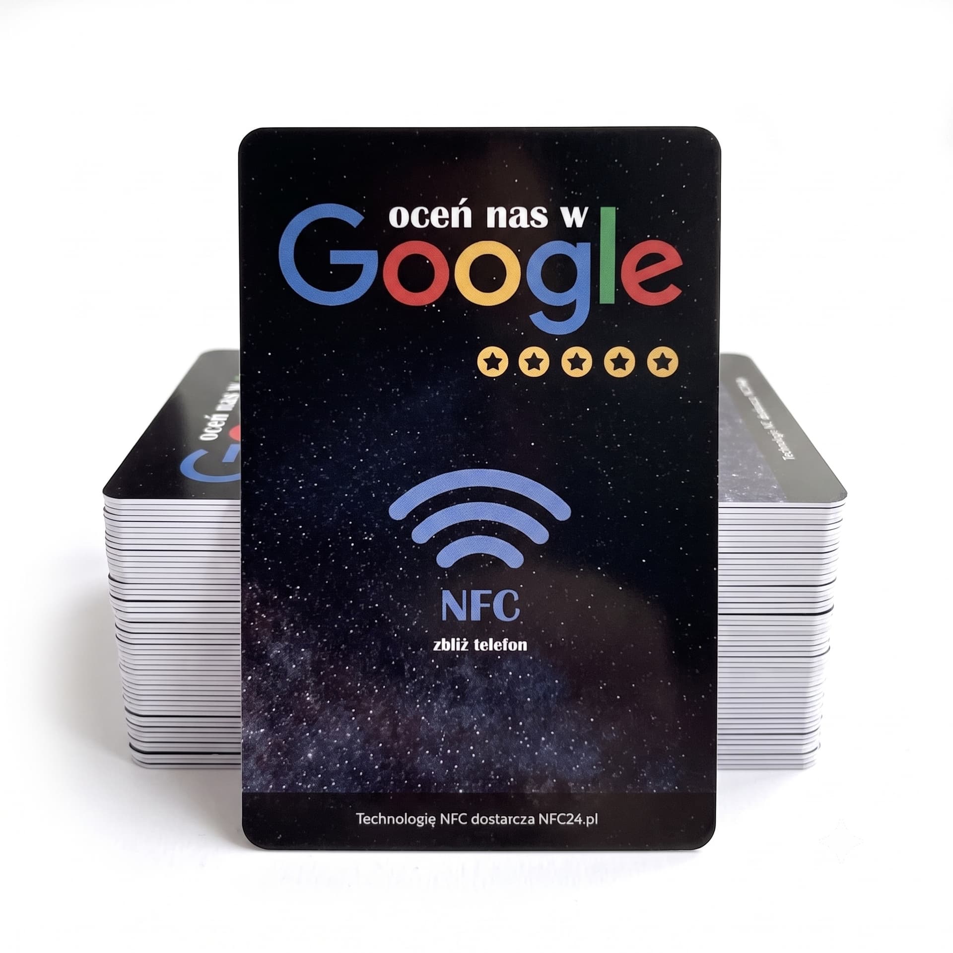 Karta NFC oceny Google Firma